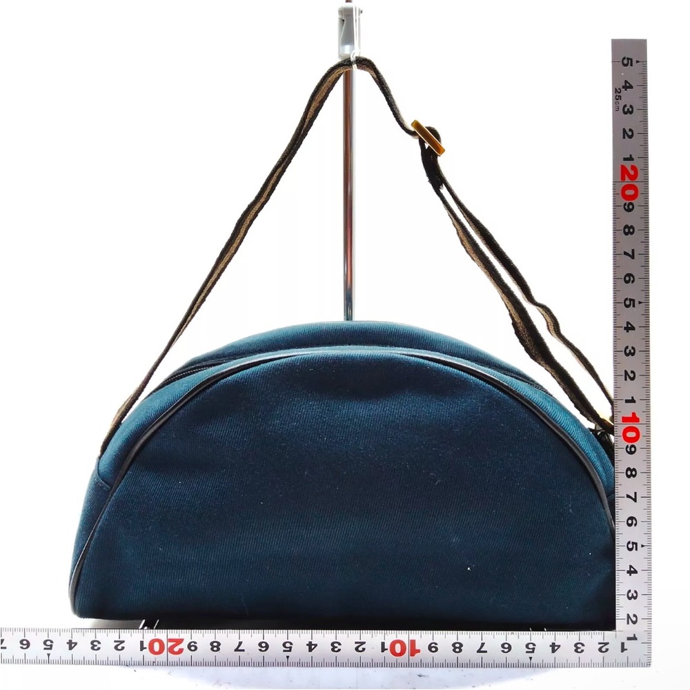 Gucci Navy Canvas Dome Shoulder Bag EUC - Picture 3 of 13